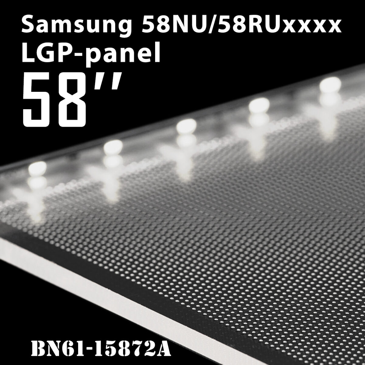 LGP-панель рассеиватель Samsung 58″ 58NUxxxx 58RUxxxx BN61-15872A светоотражатель/диффузор – Фото №3