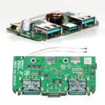 Модуль для сборки повербанка 1S Li-ion 4.35V с быстрой зарядкой 20W 2xUSB-A + USB-C на SW6206 (PB235 V1.0 20210428) – Фото №1