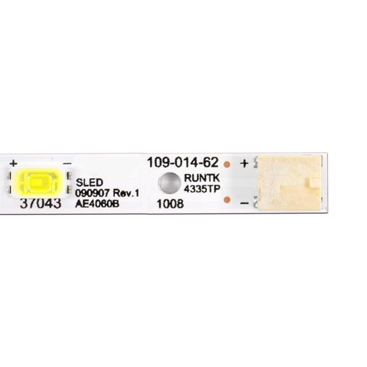 SLED 090907 Rev.1 AE4060B RUNTK4335TP (455mm 43LED 3V, SLED 090907 REV.1 AE4030B RUNTK 4335TP) – LED подсветка TV Sony 40″ (комплект) – Фото №2
