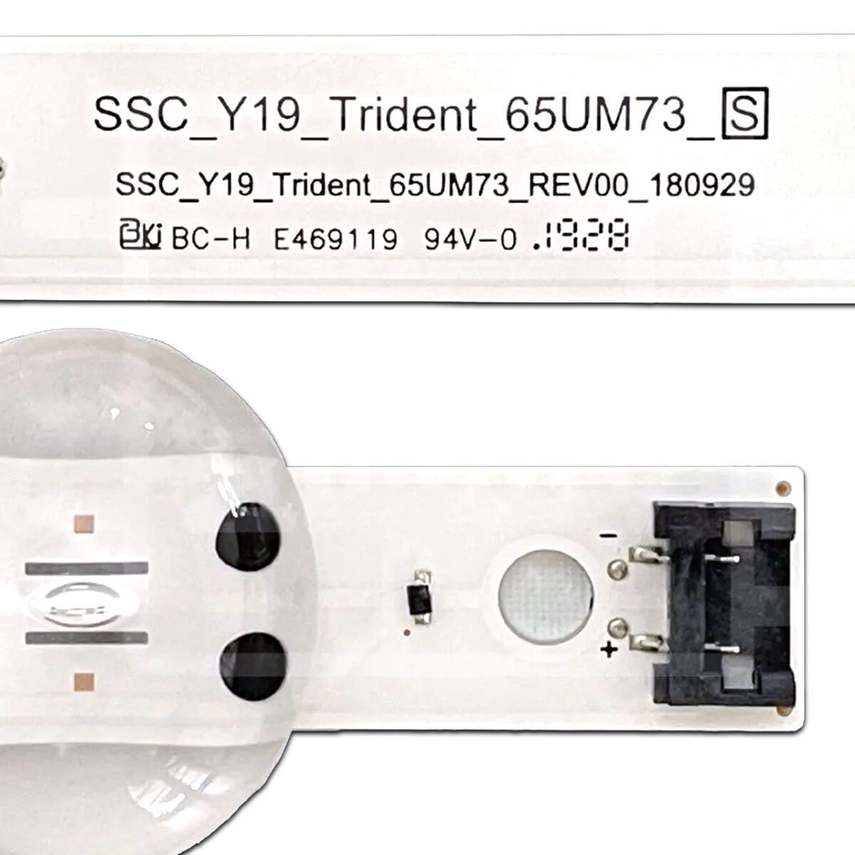 SSC_Y19_Trident_65UM73_S (9LED 715mm 6V, SSC_Y19_Trident_65UM73_REV00_180929, SSC_Y19.5_TRIDENT_65UM73_REV00) – LED подсветка TV LG 65″ (комплект) – Фото №2