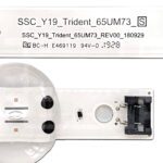 SSC_Y19_Trident_65UM73_S (9LED 715mm 6V, SSC_Y19_Trident_65UM73_REV00_180929, SSC_Y19.5_TRIDENT_65UM73_REV00) – LED подсветка TV LG 65″ (комплект) – Фото №2