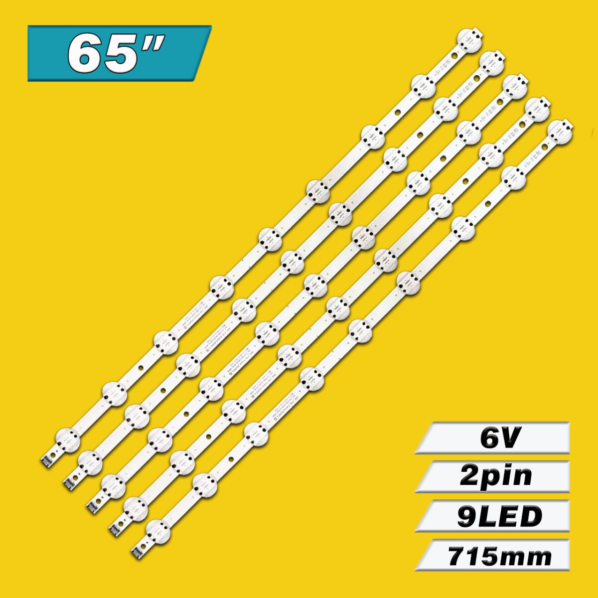 SSC_Y19_Trident_65UM73_S (9LED 715mm 6V, SSC_Y19_Trident_65UM73_REV00_180929, SSC_Y19.5_TRIDENT_65UM73_REV00) – LED подсветка TV LG 65″ (комплект) – Фото №3