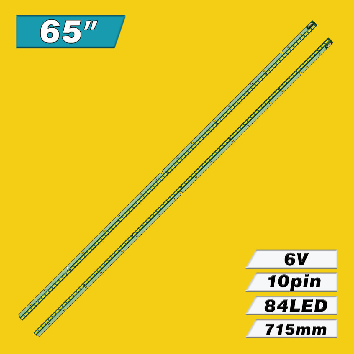 65" V14 ART3 TV REV0.3 (84LED 715mm 6V, 6916L1747A, 6916L1748A, 6922L-0086A, 65" V14 ART3 TV REV0.5) – LED подсветка TV 65″ (комплект) – Фото №3