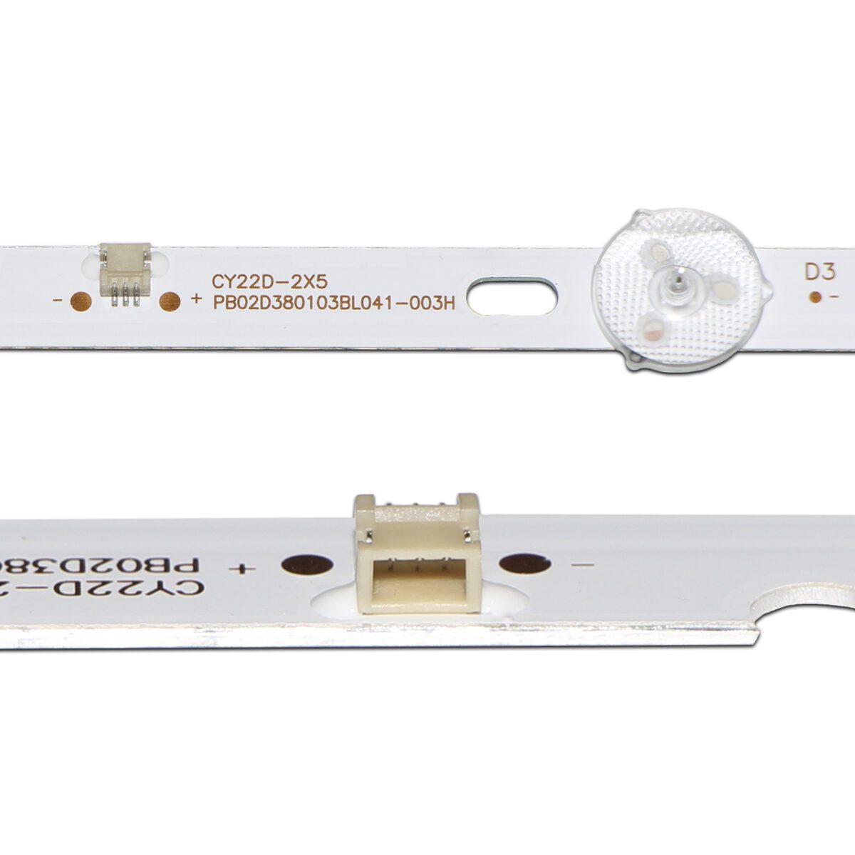 CY22D-2X5 PB02D380103BL041-003H (5LED 380mm 3V, 8D2A-DLM2-360502, JL.D22051235-081DS-M, PB02D380103BL041-001H) – LED підсвітка TV 22″ (комплект) – Фото №2