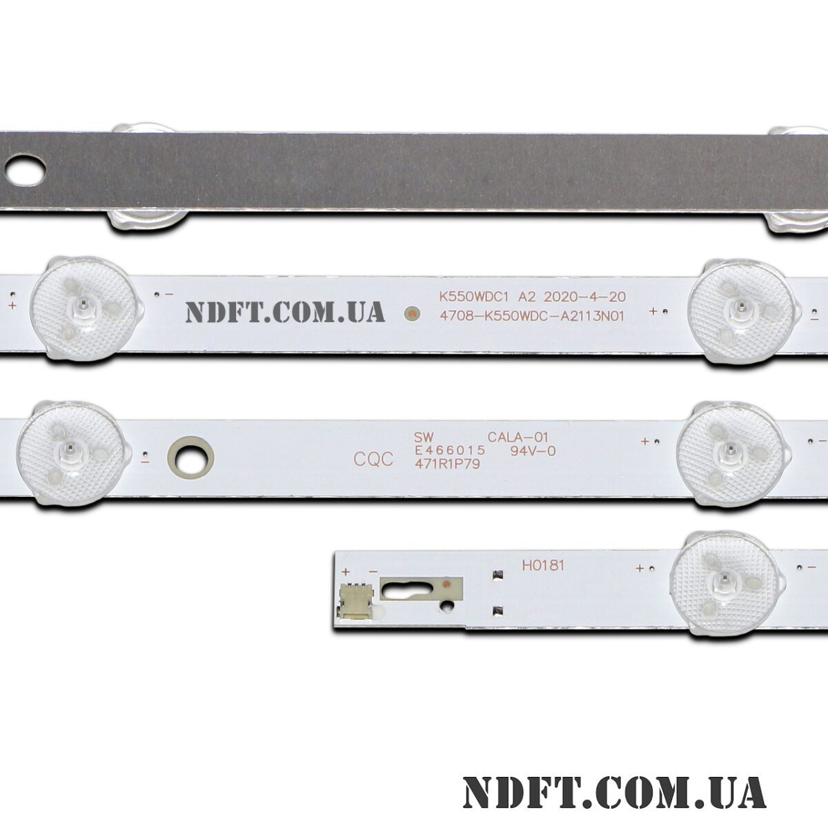 K550WDC1 A2 4708-K550WD-A2113N01 (6LED 545mm 3V, SVK550AH1_WICOP_6LED_REV02_20170329, Vinga S55UHD20B) – LED підсвітка TV 55″ (комплект) – Фото №2