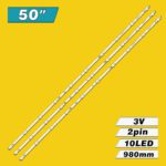 LED50D10A-ZC62AG-03D 10S1P 30350010003D (10LED 980mm 3V) – LED подсветка TV 50″ (комплект) – Фото №3