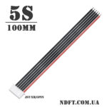 Балансировочный кабель 5S для аккумуляторов 100mm (Разъем JST-XH/6pin, силикон 22AWG) – Фото №1