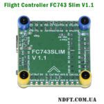 Політний контролер FC743 slim V1.1 на STM32H743VIH6 – Фото №2