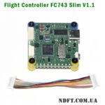 Політний контролер FC743 slim V1.1 на STM32H743VIH6 – Фото №6