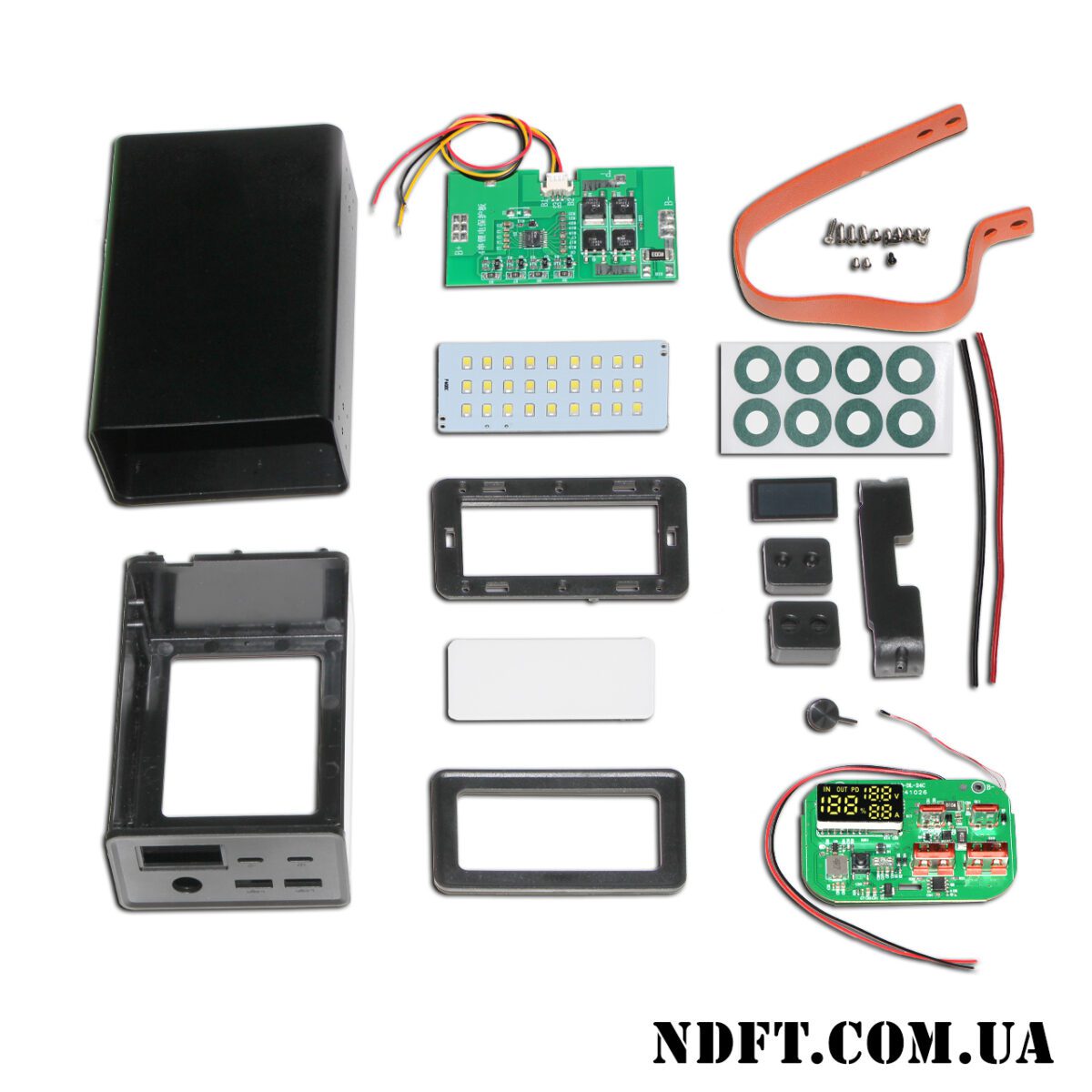 PD100W 8*21700 корпус powerbank с быстрой зарядкой (Li-ion 4S2P, PD3.0, QC3.0, F300-DL-24C на SD59D24C) – Фото №2