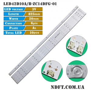 LED подсветка LED42D10A-ZC14DFG-01 LED42D10B-ZC14DFG-01 01