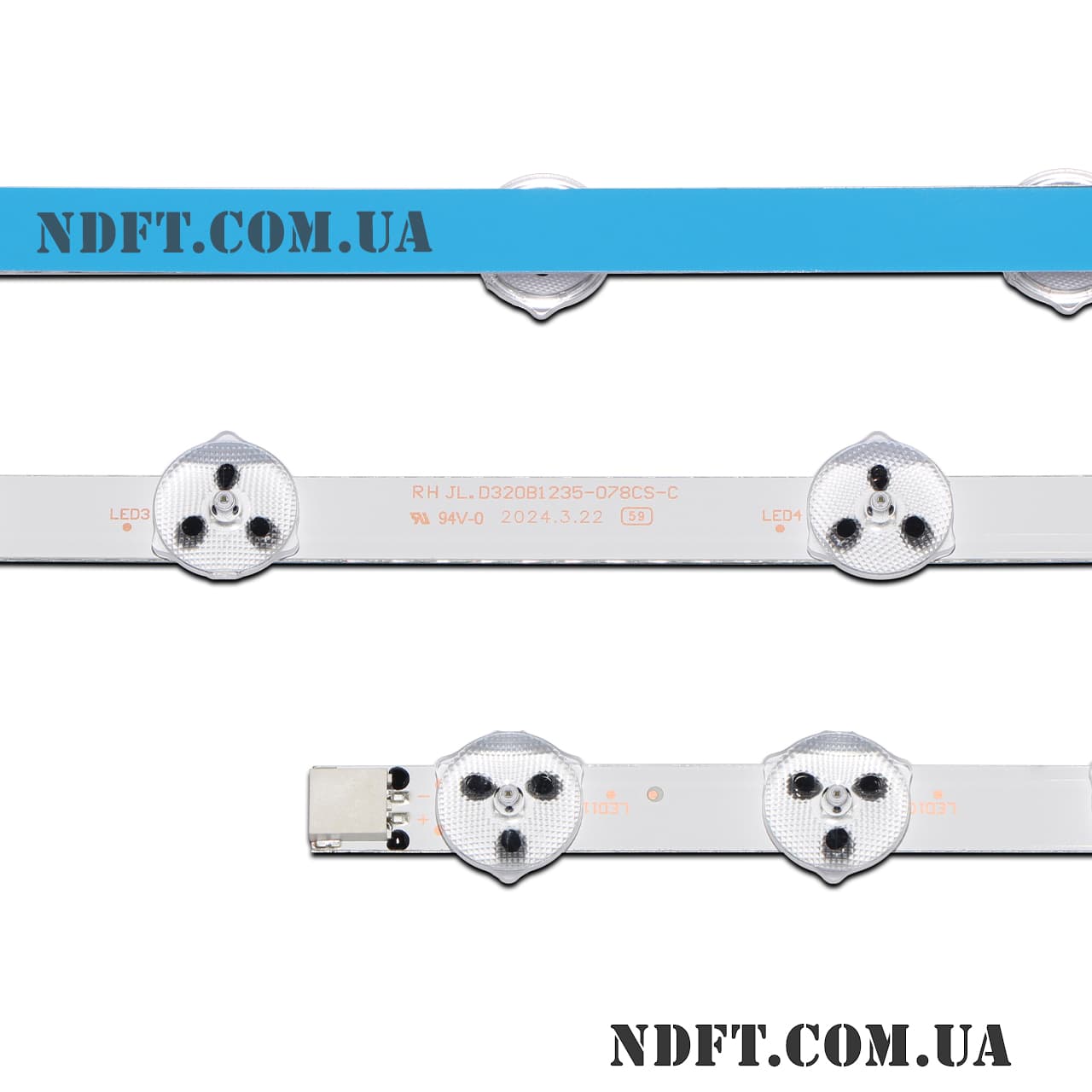 10-Pack 11LED LED Strip For 32" TVs – Compatible With Vestel, Toshiba, Panasonic, Hitachi, LG, Sharp – Models: 32L3863DG, 17DLB32NER1, SVV315A39, And More