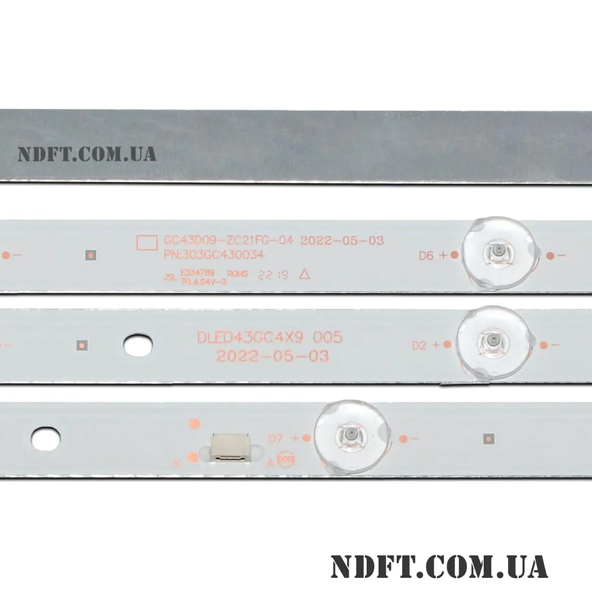 LED подсветка DLED43GC4X9 GC43D09-ZC21FG-04 original 02