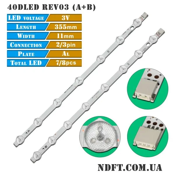 LED подсветка 40DLED REV03 01