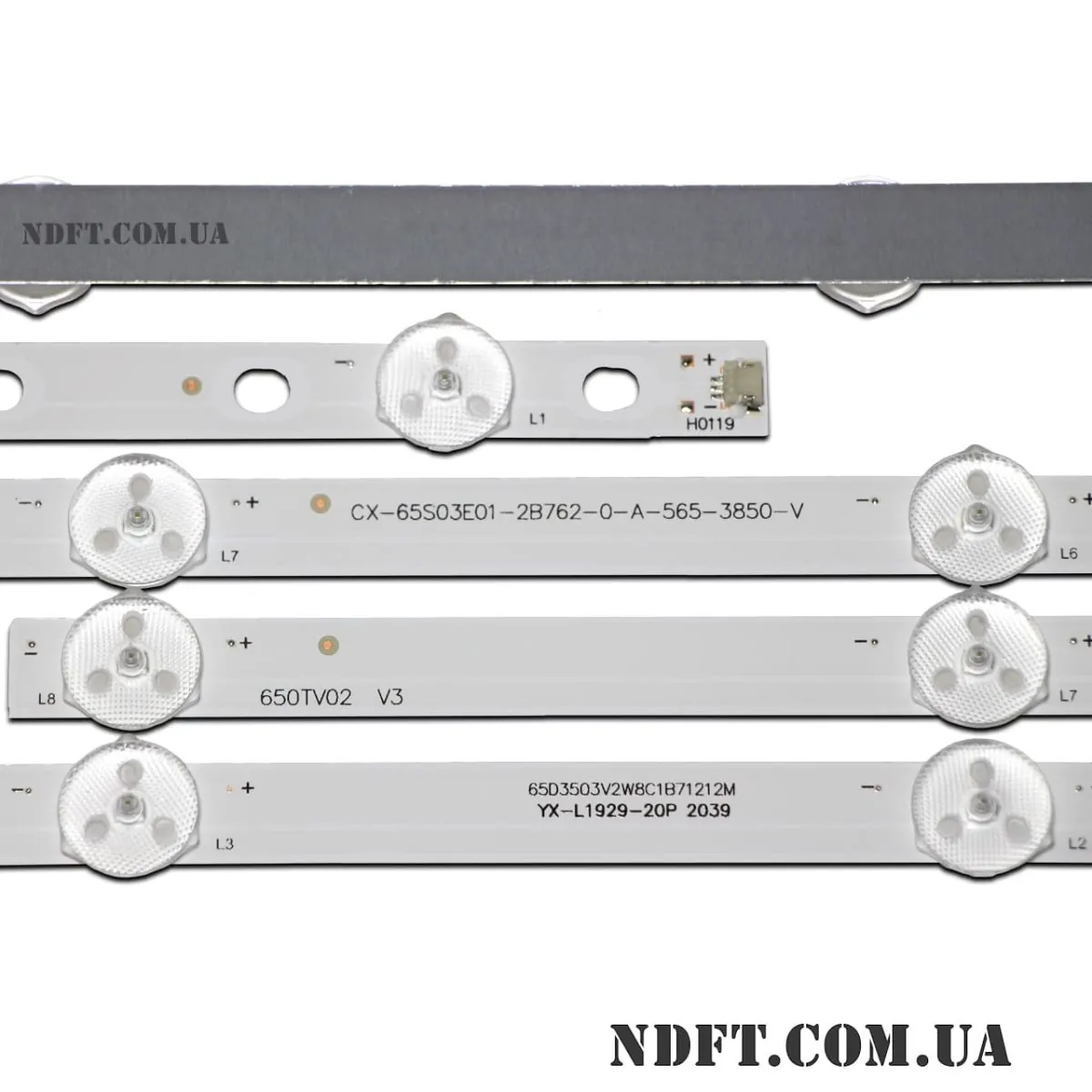 LED подсветка 650TV02 V3 CX-65S03E01-2B762-0-A-565-3850-V 02