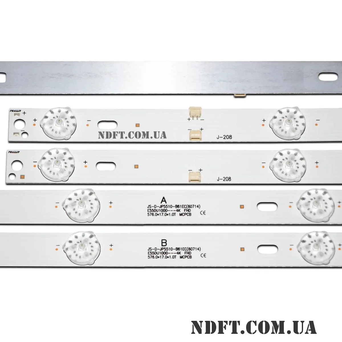 LED подсветка JS-D-JP5510-A61EC(60517) JS-D-JP5510-B61EC(60714) 02