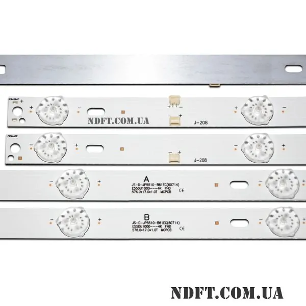 LED подсветка JS-D-JP5510-A61EC(60517) JS-D-JP5510-B61EC(60714) 02