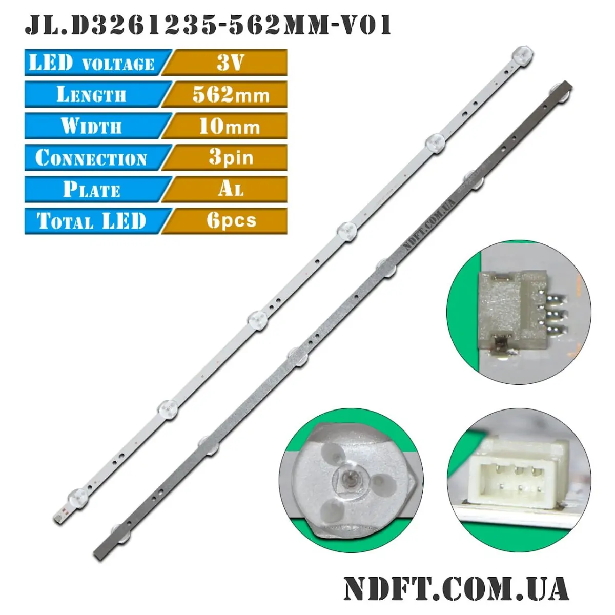 LED подсветка JL.D3261235-562MM-V01 01