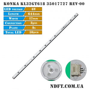 LED подсветка KL32GT618 REV-00 04