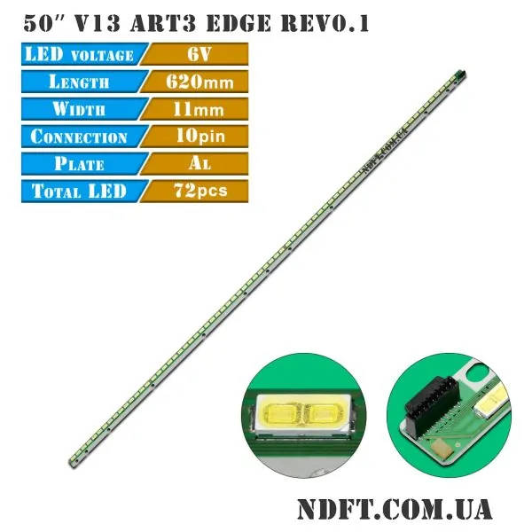 50″ V13 Art3 Edge REV0.1 6916L-1291A 01