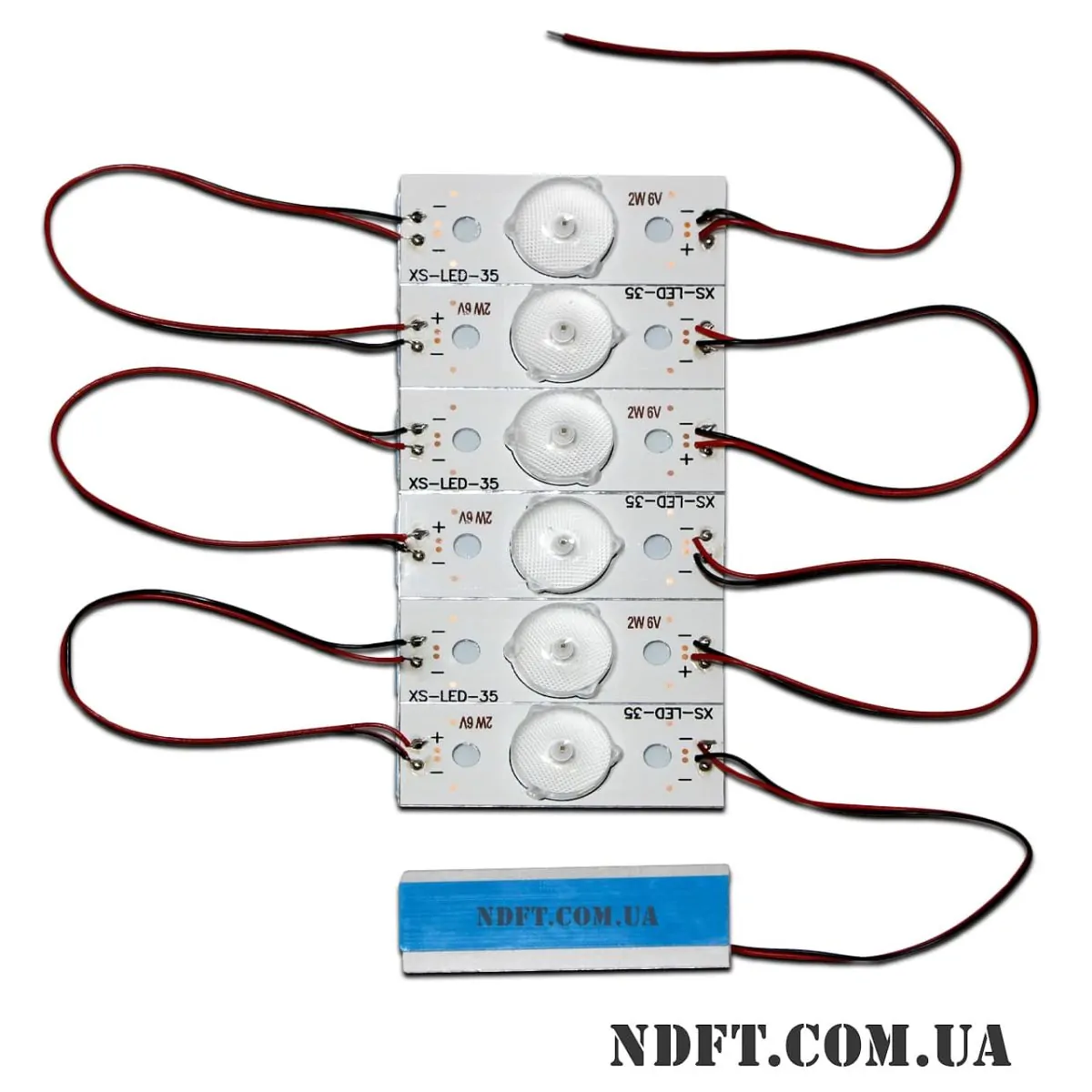 LED-сегмент 6V 2W выпуклый 02