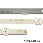 LED подсветка 43″-9LED-840MM LB43046 02