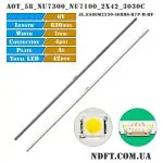 LED подсветка AOT-58-NU7300-NU7100 JL.E580M2330-408BS-R7P-M-HF 01