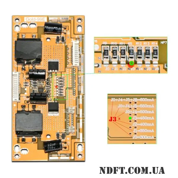 Драйвер LED Gold-99E 02