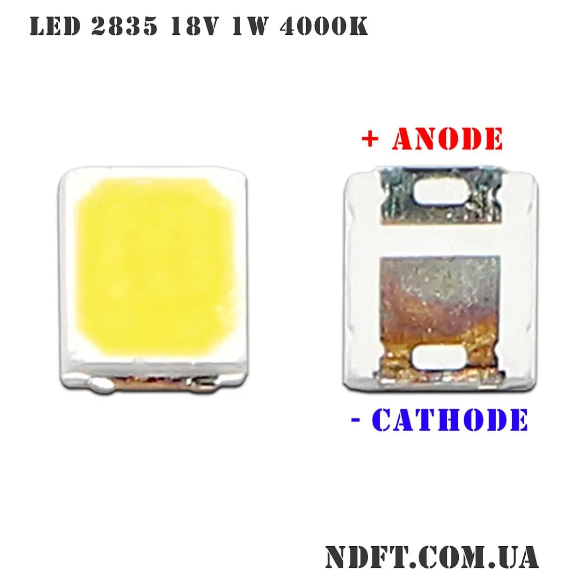 LED 2835 18V 1W 4000k