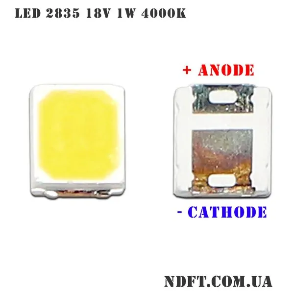 LED 2835 18V 1W 4000k