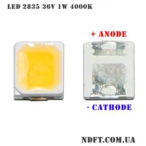 LED 2835 36V 1W 4000K