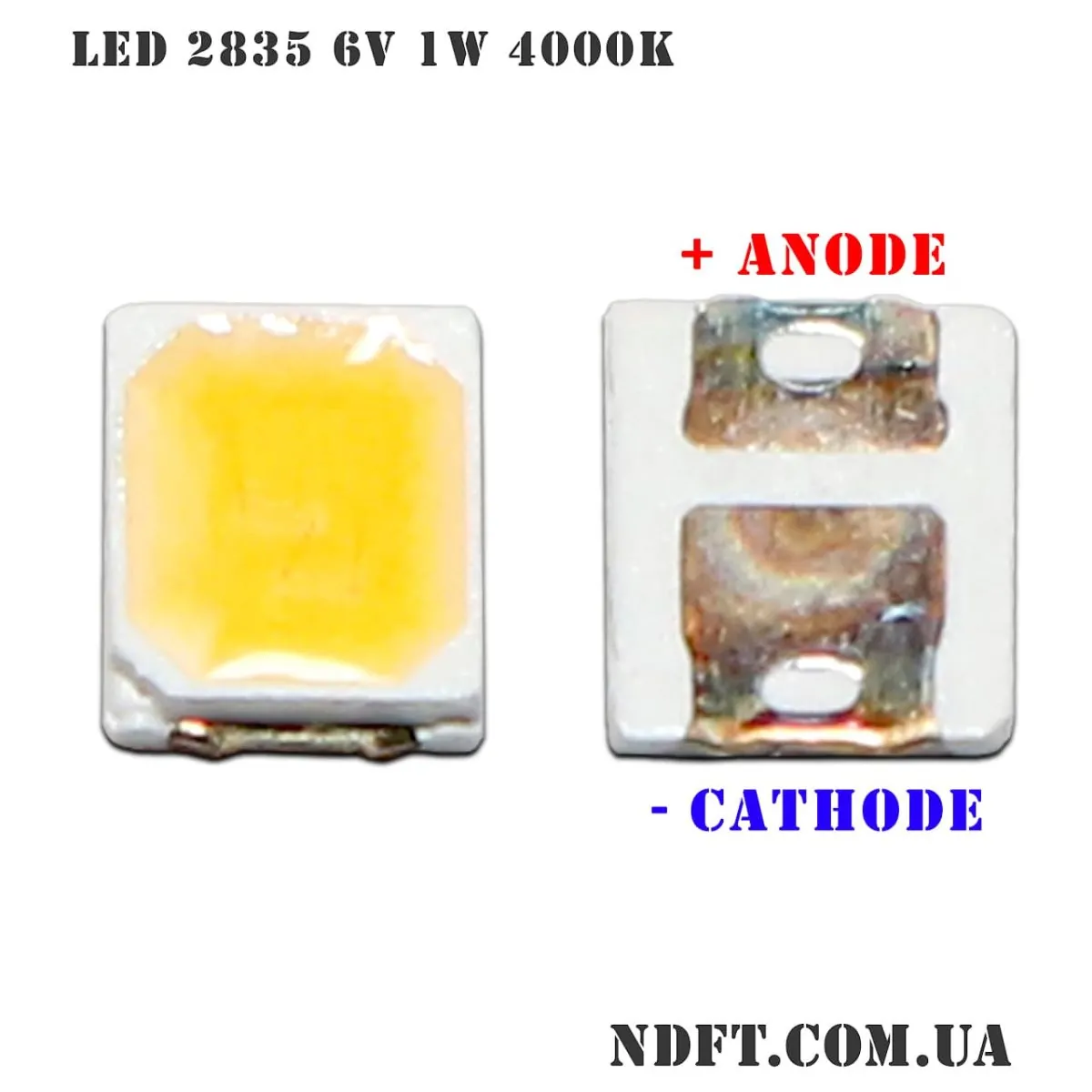 LED 2835 6V 1W 4000K