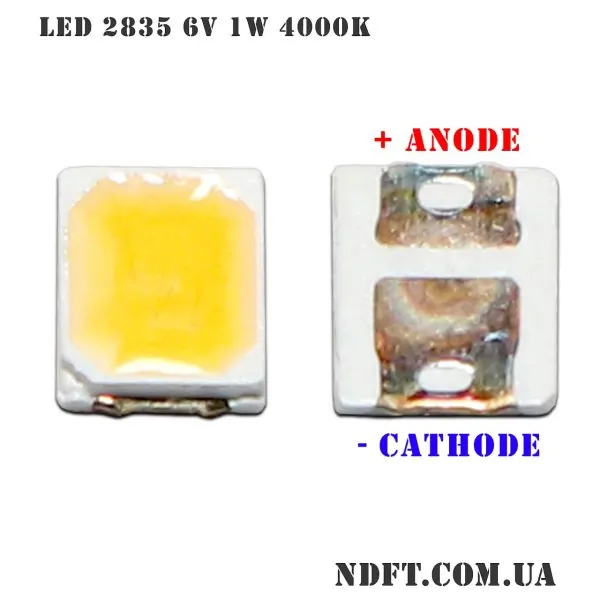 LED 2835 6V 1W 4000K