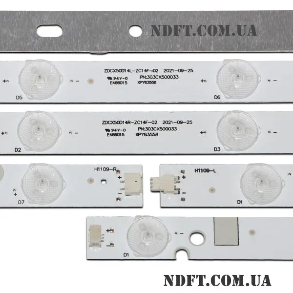 LED ZDCX50D14L-ZC14F-02 ZDCX50D14R-ZC14F-02 PN