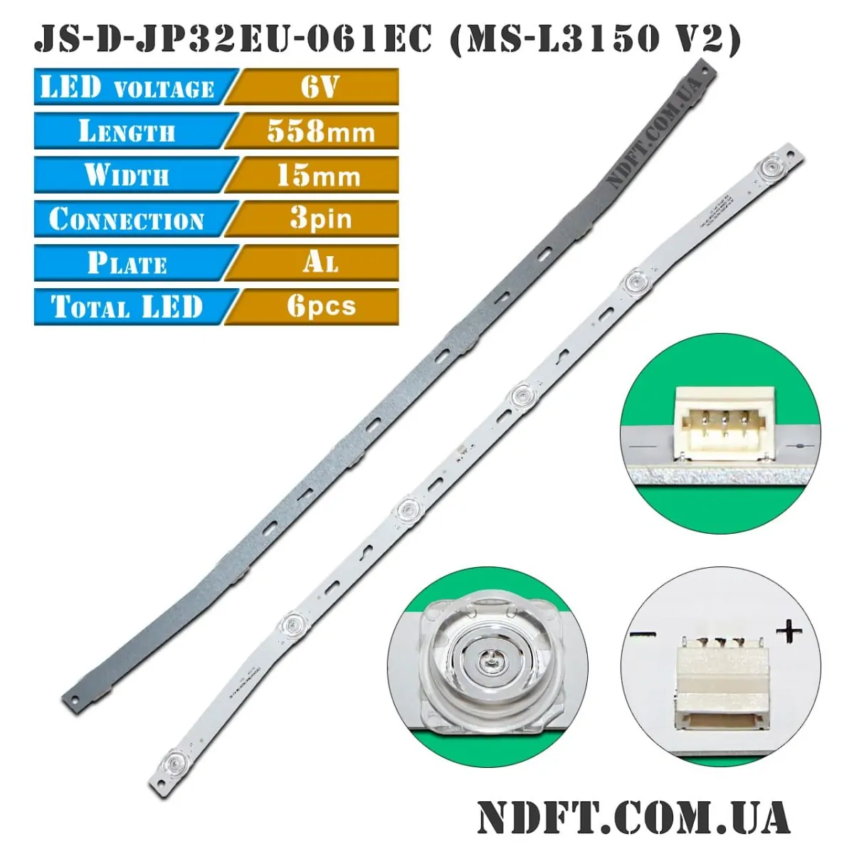 LED подсветка JS-D-JP32EU-061EC MS-L3150 01