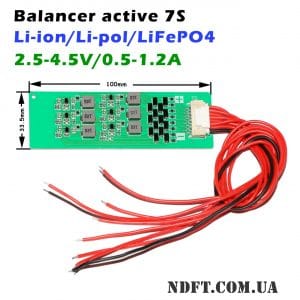 Активный балансир 7S Li-ion LiFePO4 01