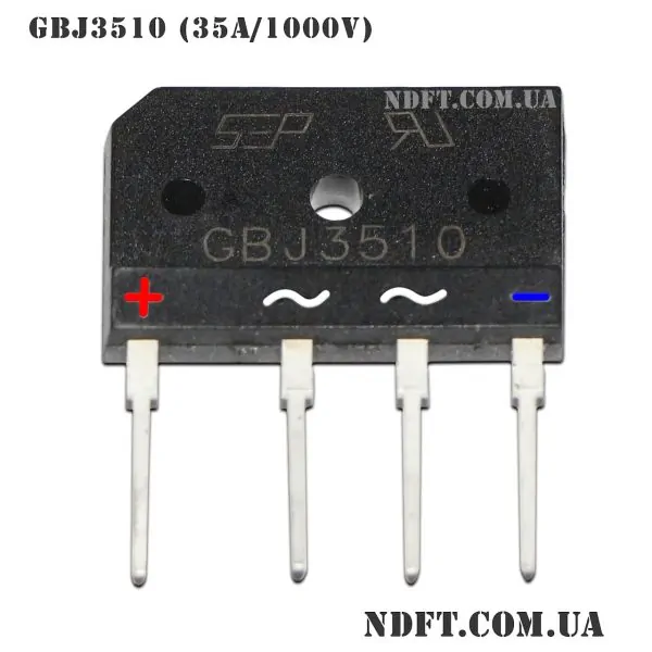 Диодный мост GBJ3510 35A/1000V 01