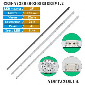 LED подсветка CRH-A4330300308858Rev1.2 01