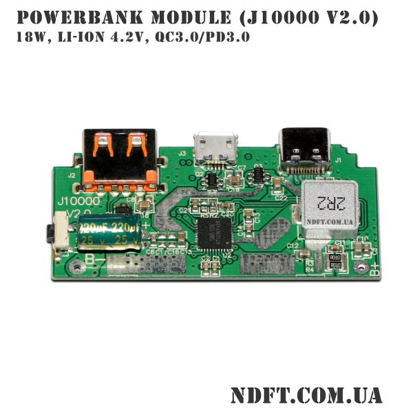 Модуль повербанка J10000 V2.0 02