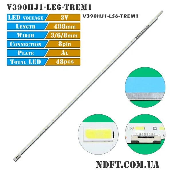 LED подсветка V390HJ1-LE6-TREM1 V390HJ1-LS6-TREM1 01