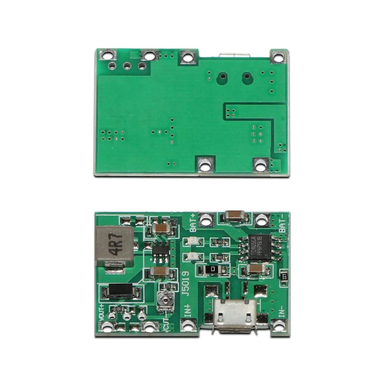 Зарядно-повышающий модуль ИБП-функция DC-DC 2A CV 4.3-27V зарядка 1S Li-ion 1А TP4056 MT3608 B628 SX1308 micro-USB J5019 HW-357 03