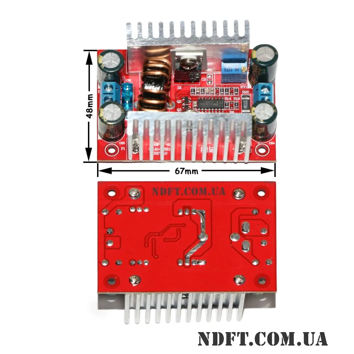 Повышающий DC-DC 400W 12A CC/CV TL494 SN