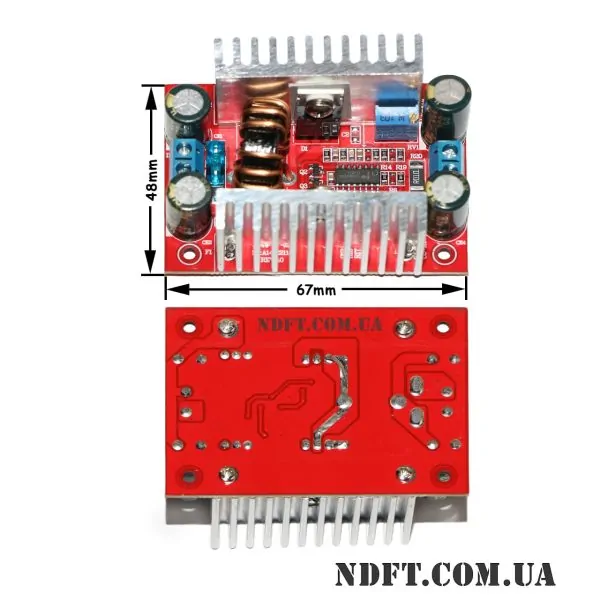 Повышающий DC-DC 400W 12A CC/CV TL494 SN