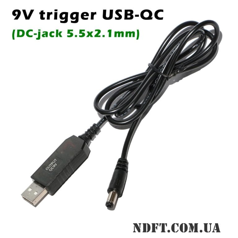 USB-QC 9V триггер 5.5x2.1mm 01