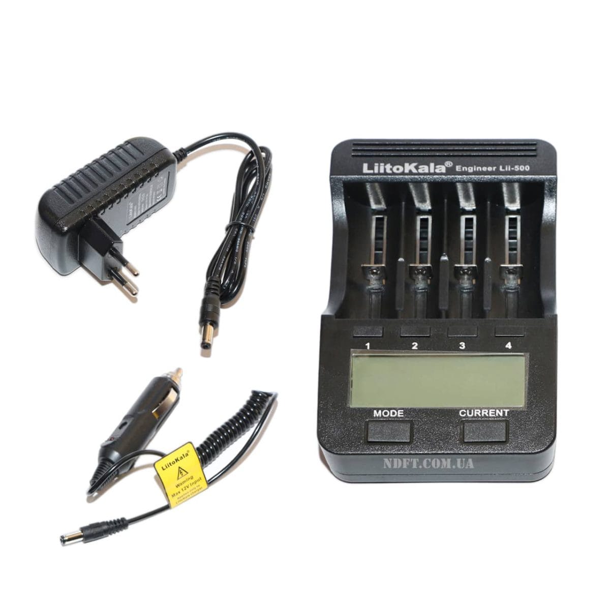 LiitoKala Lii-500+EU+CAR 4xNiMH/Cd/Li-ion 4x1A – Зарядное устройство для аккумуляторов (тест ёмкости, внутр. сопротивления) 05