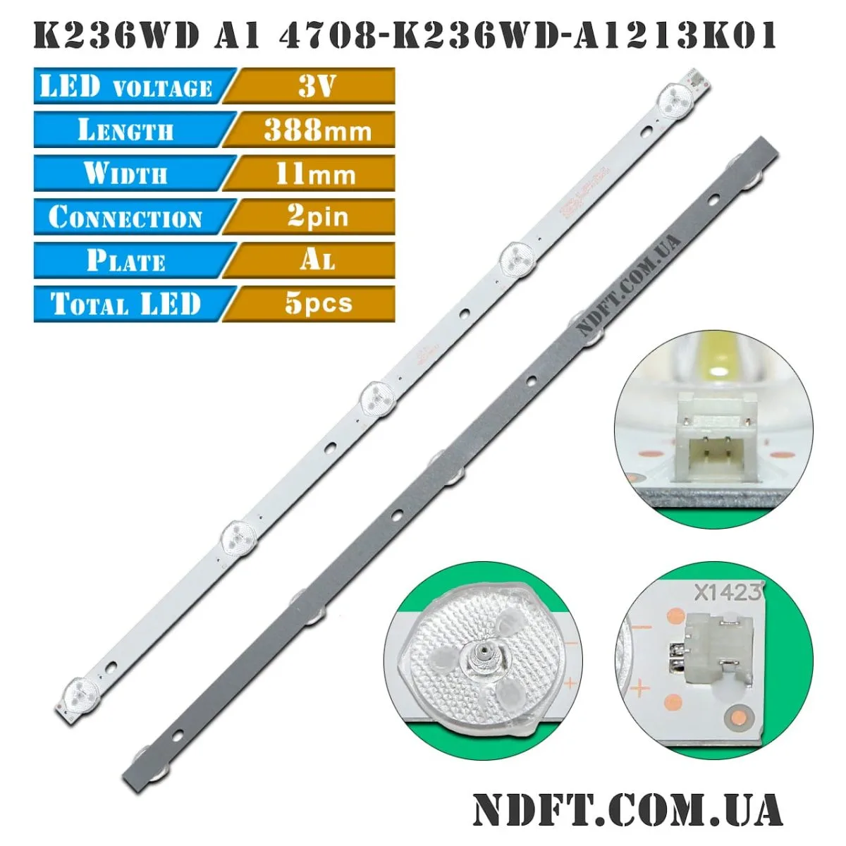 LED K236WD A1 4708-K236WD-A1213K01 01