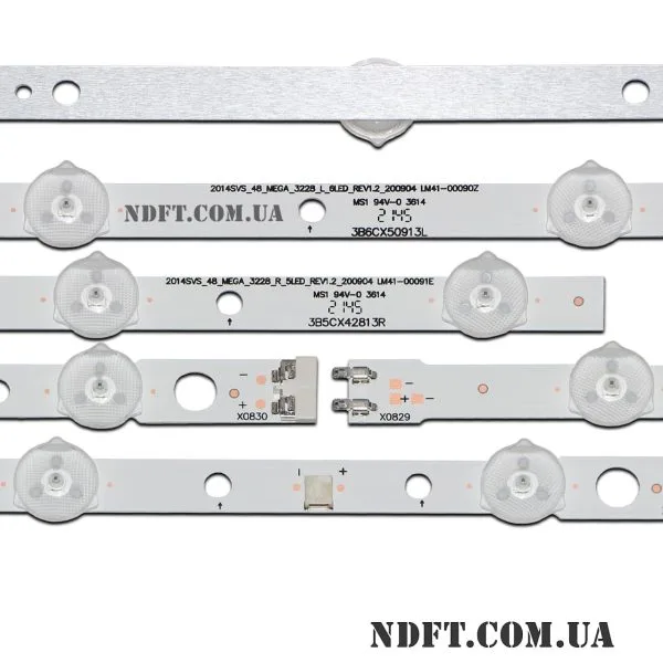 DMGE-480SMA-R6/R1 + DMGE-480SMB-R6/R1 (Samsung 2014SVS 48 MEGA 3228 L/R 6LED/5LED REV1.2, LM41-00091E, LM41-00090Z, BN96-32769A, BN96-32770A BN96-34212A, BN96-34213A) 02