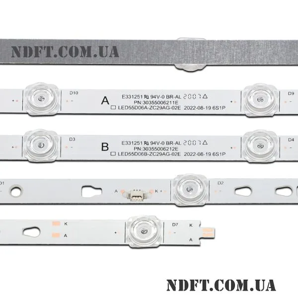 LED55D06A-ZC29AG-02E + LED55D06B-ZC29AG-02E (PN