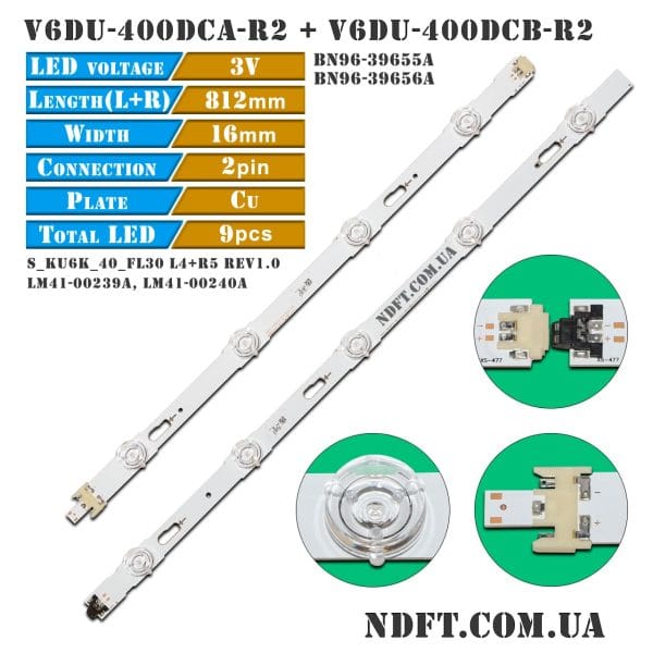 V6DU-400DCA-R2 V6DU-400DCB-R2 (S_KU6K_40_FL30 L4/R5 REV1.0, LM41-00239A, LM41-00240A, BN96-39655A, BN96-39656A) 01