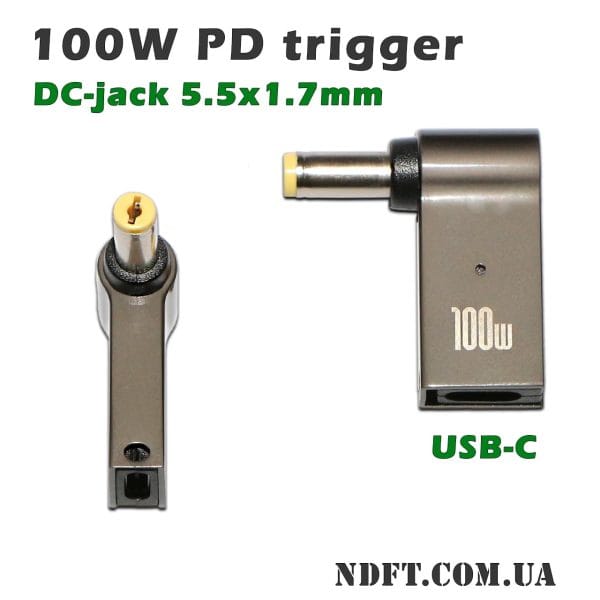 Адаптер PD 100W (DC-5.5х1.7mm) 01